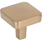 Jeffrey Alexander Whitlock 1-1/4" Diameter Square Knob