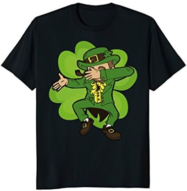 Dabbing Leprechaun T-Shirt Dab Dance St Patrick Day Gift