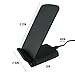 Qi Wireless Charger, LSoug Wireless Power Stand, Charger Pad for All Qi-Enabled Devices - Samsung Galaxy S6/Active/Edge/Plus/Note 5, Nexus 6/5, Nokia 1520/920, Moto Maxx [ Upgraded Version ]