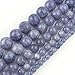 Love Beads Natural Angelite Stone Beads 8 mm Round Loose Gemstone