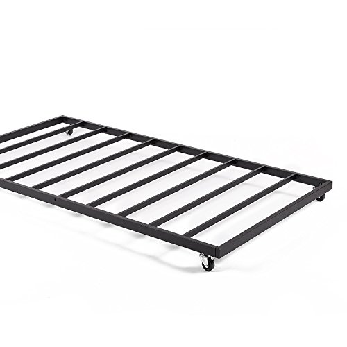 Zinus Eden Trundle Bed Frame Only / Roll Out Trundle Twin Mattress Sold Separately