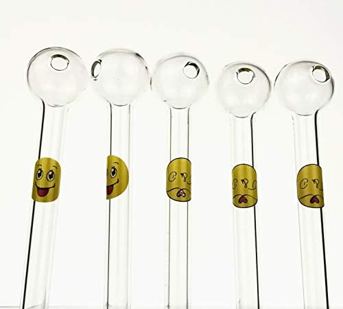 SENXY Clear Glass Oil Tube 2mm Thicker