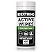 Nextrino Body Wipes For Adults, Men & Women - Biodegradable Tea Tree Oil Cleansing Towelettes - Gym, Workout, Camping, Travel Shower Wipe (45 Wipes)