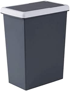 LIN-rlp Cuarto de baño de plástico de Basura con la Tapa del Bote de