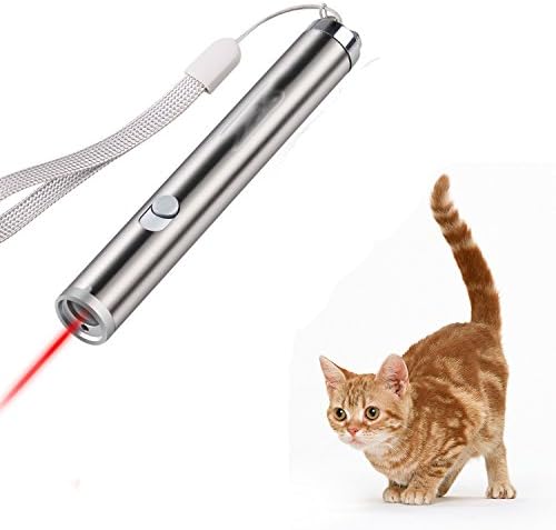 PetDroid Cat Chaser Laser Toys,2 in 1 Multi Function Funny interactive LED Light,Training Tools