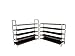 MÖBELMASTER 10 Tier 2X 5 Tier Shoe Rack 50 Pairs Organiser Shelf Tower Non-Woven Fabric