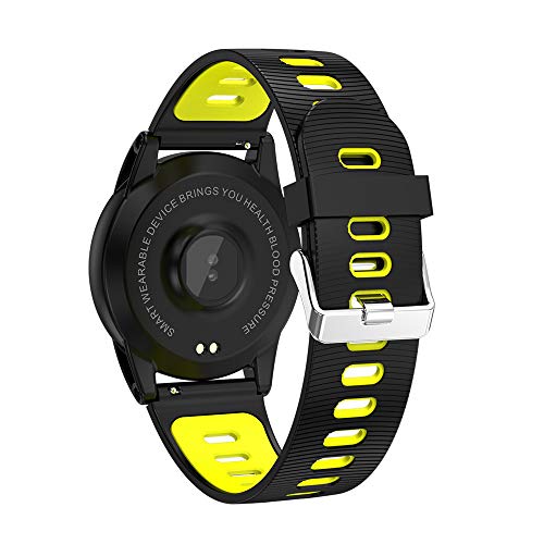 1.3'' Large OLED Screen Smart Watch Health Fitness Tracker Heart Rate Monitor Sports Smart Wristband Pedometer Smart Bracelet Bluetooth Watchband iOS Android Phone