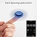 Opard Tri Fidget Spinner R188 Bearing Plum Blossom Hand Spinning Toy for Child and Adult (Blue)