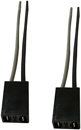 GZXY H7 Headlight Fog Light Bulb Holder Standard Wiring Harness Socket Cable Wire Connector Plug 2pcs(c type)