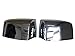 MIRROR COMPATIBLE WITH VOLVO VNL HOOD MIRROR COVERS SET CHROME PAIR LEFT & RIGHT SIDES PASSENGER AND DRIVER SIDE. HIGH QUALITY CHROME METALLIC FINISH