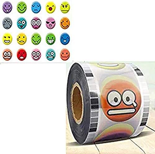 WOWGOGO Milk sealing film tea cup seal Smiling face printing healthy material 3000 Cups