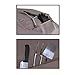 KHOMO GEAR TITAN Series, Waterproof Heavy Duty BBQ Grill Cover, Grey Medium 58 x 24 x 48, Different Sizes Available, Compatible with Weber (Genesis), Holland, Jenn Air, Brinkmann, Char Broil, Kenmore and More
