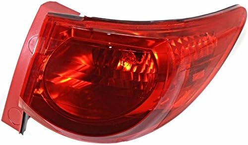 09-12 Chevrolet Traverse Right Passenger Tail Lamp Assembly Quarter Mounted