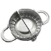 Dumpling Maker, Newness Stainless Steel Dumpling Maker and Dough Press for Home Kitchen, Stainless Steel Dumpling Pie Ravioli Mold Mould Maker Pastry Tool for Cooking, Small Size