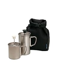 Snow Peak Titanium Cafe Latte Set 3 Cups