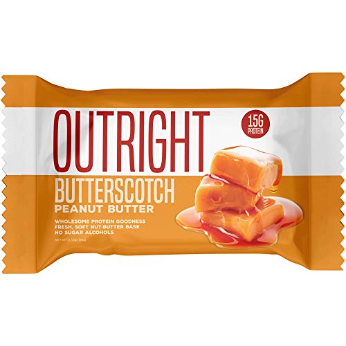 Outright Bar - Whole Food Protein Bar - 12 Pack - MTS Nutrition - Peanut Butter Butterscotch