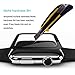 Apple Watch Screen Protector 38mm [2 Pack], 3D Curved Edge Full Coverage Tempered Screen Protector for Apple Watch 38mm Series 3/2/1 (Black01)