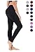 QUEENIEKE Women Yoga Leggings Workout Tights Running Pants Size XXL Color Midnight Black Long