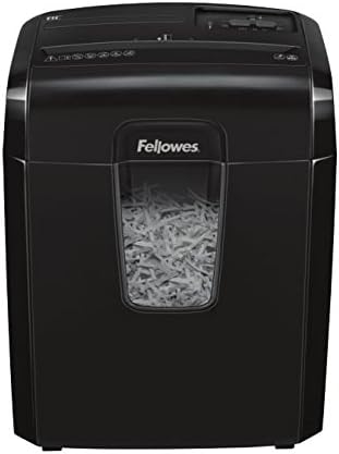 Fellowes 8C Paper Shredder CD Destroyer 8 Black