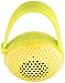 Amazon Basics Portable Wireless Nano Mini Bathroom Bluetooth Speaker, Splash-Proof, for Indoor or Outdoor Use, Yellow