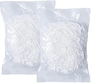 Unves Garden Trellis Netting - 5 x 30ft, Heavy Duty Polyester Plant Support Netting Grow Net, Square Mesh Net for Climbing Plant, Fruits, Vegetables and Vines(2 Pack)