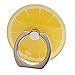 Harlorki Cute Fruit Shape Phone Ring 360 Degree Rotating Ring Grip Anti Drop Finger Holder (Lemon)