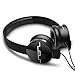 SOL REPUBLIC 1202-61 Tracks On-Ear Interchangeable Headphones with 1-Button Mic and Music Control - Black