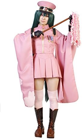 With the j oh Senbonzakura Hatsune Miku 9-piece set long-sleeved kimono uniform size L (japan import)