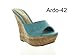 Fashion Focus Womens Ardo-42 Popular Wedge Sandal