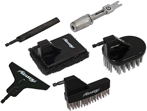 6 Piece Reciprocating Saw Accessory Tool Set - Scraper Brush File Scour pad