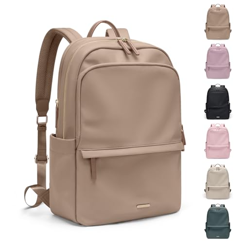 GOLF SUPAGS Laptop Backpack for Women Slim Computer Bag Travel Work College Bag for 14/15.6 Inch Laptop