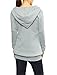 Allegra K Lady Shawl Collar Pullover Button Decor Tunic Knit Shirt l Light Grey