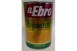 El Ebro Chorizos En Manteca/in Lard 7.2oz Each Can 2Pack