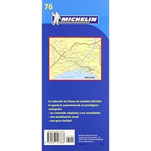 Map 9076 Malaga (Michelin City Plans)