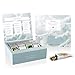Tea Forte Winter Tea Gift Set, Assorted Loose Leaf Teas, Single Steeps Tea Chest Gift Box, Winter Spiced Tea Variety Pack