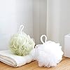 Bath Loofahs Sponge Shower Pouf Body Scrubber Ball 4 Pack Colors Exfoliate with Lathering Cleanse & Beauty Bathing…