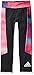 adidas Little Girls' Performance Tight Legging, Caviar Black, 5