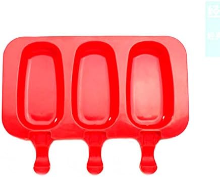 Aihogard Silicone Ice Cream Mould with Popsicle Sticks