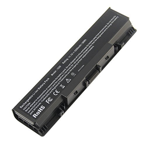 Futurebatt 6Cell 5200mAh Laptop Battery for Dell Inspiron 530s 1520 1521 1720 (Not Fit Vostro 1720) 1721, Vostro 1500 1700 Laptop, P/N FK890 UW280 FP282 (Best Laptop For $1500)