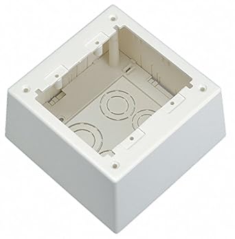 Caja de conexiones profundas, color blanco hueso, cajas: Amazon.es: Amazon.es