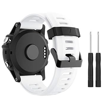 SUPORE Garmin Fenix 3 Correa de Reloj, reemplazo Respirable Suave ...