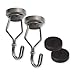 Magnetic Swivel Hooks - Heavy Duty Super Strong Hook Magnet Set - Best For Refrigerator, Door Coat Hook, Grill Utensils, Cruise Cabin Wall, Garage Tool Hanger, Classroom White Board and Decorations