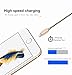 Ambet iPhone Lightning Cable to USB Cable- 3PCS 1.6Ft 3Ft 5Ft (0.5M 0.9M 1.5M) Gold Cord -Sync apple iOS iPhone Charging Charger Cable for iPhone 7/SE/6s/6/ 5/5c/5s/Plus, iPad, iPod