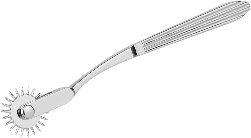 Wartenberg Pin Wheel, Nerve Testing, Sense Testing Pin Wheel, Available in Different Colors (Silver)