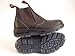Redback Men's Safety Bobcat USBOK Elastic Sided Steel Toe Dark Brown Leather Work Boot (7 AU 3E (8 M US Men))