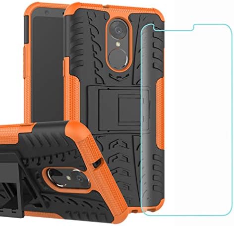LG Xpower 3 Case + 1 Pack Screen Protector, Digead Hybrid TPU PC Outdoor Phone Case Dual Layer Armor Protective Cover LG Xpower 3