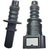 Auto Fuel Line Quick Release Connector SAE 5/16" 7.89mm ID6 Straight Connector E - Foto 2