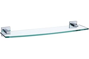 Gatco 4056 Elevate Glass Shelf, Chrome