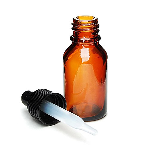Amber Glass Dropper Bottle - Prescribed For Life, 2 oz