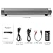 Sound Bars, Wired and Wireless Audio Switch Between Bluetooth, Line in, TF Card, Home Theater Surround Sound for TV Cellphone Tablet(16-inch, Included RCA,3.5mm AUX,Remote Control)(Black)thumb 4